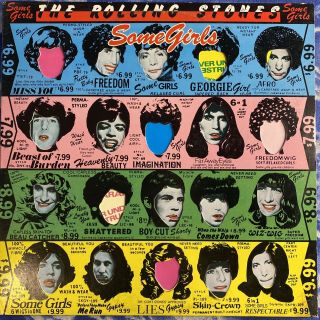 The Rolling Stones – Some Girls : 1978 Vinyl Lp 2nd Press Monarch Coc 39108 Ex