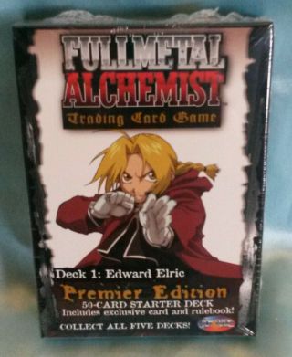 Fullmetal (full Metal) Alchemist Tcg/ccg Starter Deck Edward Elric