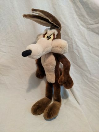 Applause Vintage Wile E.  Coyote Plush Toy 1994 Warner Bros 21 "