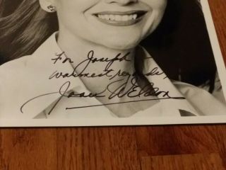 Joan Weldon autographed 8x10 B&W photo classic sci - fi actress THEM 2