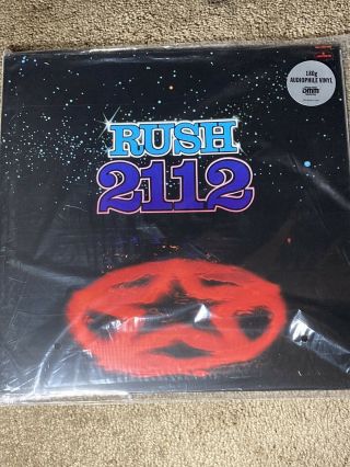 Rush - 2112 Vinyl Lp 180 Gram Audiophile Prog Rock