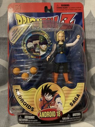2000 Dragonball Z Androids Saga Android 18 By Irwin Toy