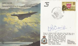 B42c Disbandment Avro Vulcan Marshal Of Raf Sir David Craig Vulcan Pilot