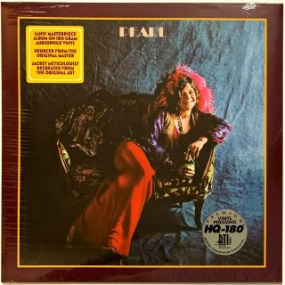 Janis Joplin - Pearl [180 Gram Vinyl] Lp Record Album [sealed] Current Pressing