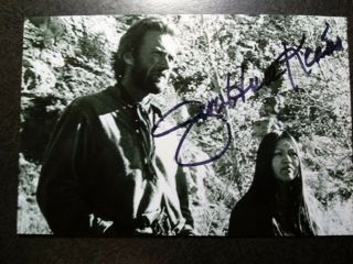 Geraldine Keams Authentic Hand Signed Autograph 4x6 Photo With Clint Eastwood