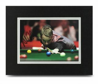 Ali Carter Signed 10x8 Photo Display Snooker Autograph Memorabilia,