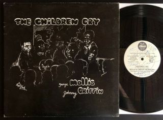 Johnny Griffin George Mollis The Children Cry Private Detroit Jazz Soul Lp