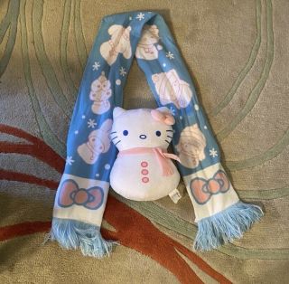 Hello Kitty Snowman Scarf,  Stuffed Toy From Lootcrate