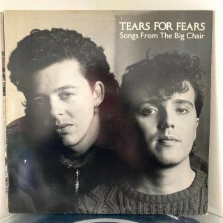 Tears For Fears Songs From The Big Chair Lp 1985 Mercury Orig Us Press Ex / Vg,
