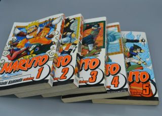 Naruto By Masashi Kishimoto Volumes 1 - 5