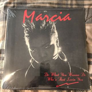 Marcia “do What You Wanna Do/who’s That Lovin You” 1988 Private 12”