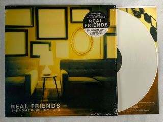 Real Friends The Home Inside My Head White Color Vinyl Ltd/1000 The Wonder Years