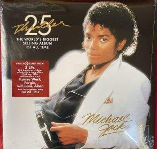 Michael Jackson - Thriller Lp [vinyl New] 25th Anniversary Limited Ed.  Double Lp