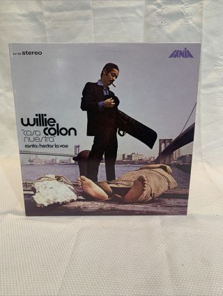 Willie Colon Cosa Nuestra Fania Records Vinyl Lp Slp 384 Hector Lavoe