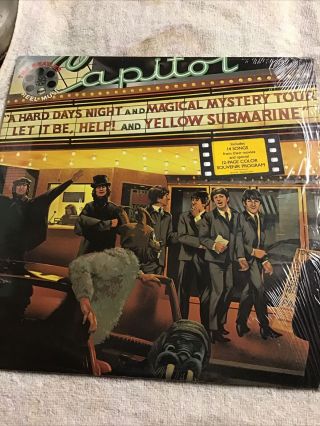The Beatles Reel Music Yellow Gold Vinyl Limited Edition 4976 W/extras Minty