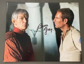 In Person Signed Autograph Of Bruce Gray As Surak In Star Trek
