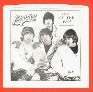 The Beatles Top Of The Pops Ep With Picture Sleeve