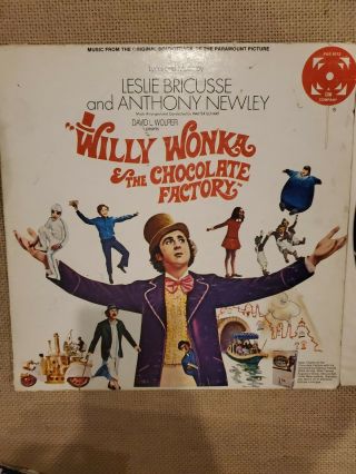 Anthony Newley " Willy Wonka And The Chocolate Factory " - Mca Dg Lp 33 Record