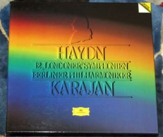 Haydn - 12 Londoner Symphonien Dgg 6 Lp Box Digital Stereo Karajan Nm