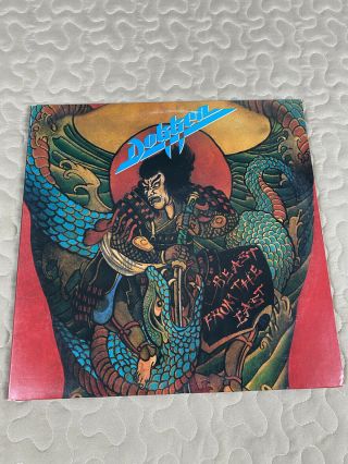 Dokken Beast From The East 1st Press 1988 2 Lp Elektra E1 - 60823 Vinyl