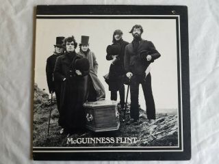 Mcguinness Flint S/t Lp Record Rare Nm Vinyl Upside Down Printing Error Gatefold