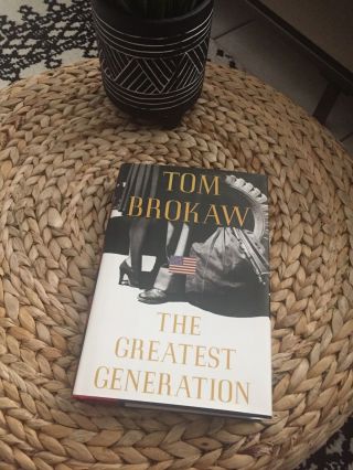Signed Tom Brokaw The Greatest Generation Hardover
