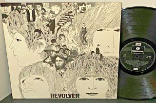 The Beatles Revolver Parlophone Silver / Black Label Lp Ex Vinyl Dr.  Robert