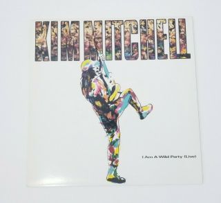 Kim Mitchell I Am A Wild Party Live Lp Vinyl Record Crc 786368 1990