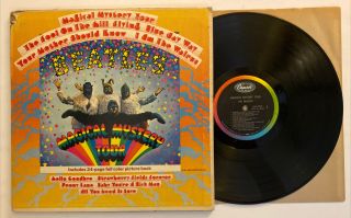 The Beatles - Magical Mystery Tour - 1967 Us Mono 1st Press W/ Book