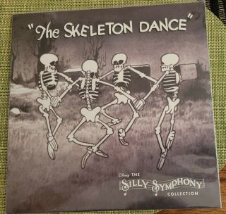 Disney Silly Symphonies " The Skeleton Dance " & " Three Little Pigs " 10 " Lp