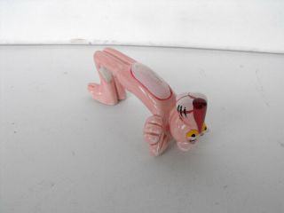 Very Rare The Pink Panther Porcelain Hanging Figure Royal Orleans 1982