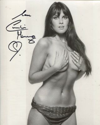 007 Bond Girl Caroline Munro Signed Sexy Topless 8x10 Photo