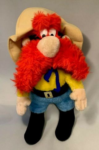 Vintage 1971 Warner Brothers Yosemite Sam Mighty Star 16” Plush Stuffed Doll Euc