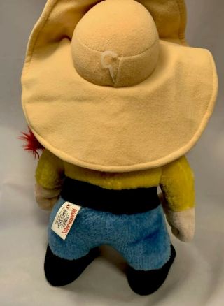 Vintage 1971 Warner Brothers Yosemite Sam MIGHTY STAR 16” Plush Stuffed Doll EUC 2