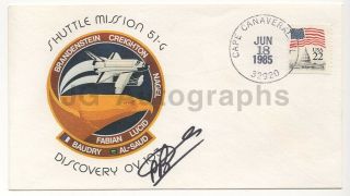 Patrick Baudry - French Cnes Astronaut - Signed First Day Cover