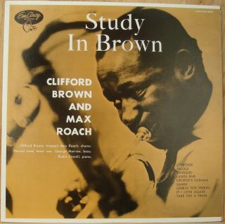 Clifford Brown And Max Roach Study In Brown Japan Lp,  Mofi Rice Sleeve Nm/m -