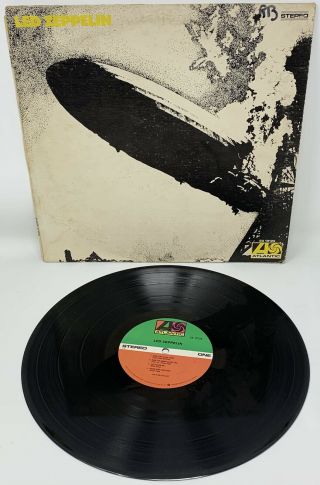 1969 Led Zeppelin Self Titled 12 " Vinyl Lp Album Atlantic Sd 19126