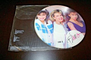 Flans Debut Album Picture Disc 1985 Mexico 12 " Lp Latin Pop Thalia Timbiriche