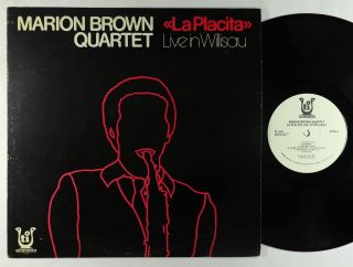 Marion Brown Quartet - La Plactia Live In Willisau Lp - Timeless Muse Vg,  Promo