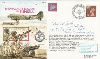 50th Anniv.  Of No.  1 Parachute Brigade In Tunisia.  Signed D M Jack Battle Of Brita