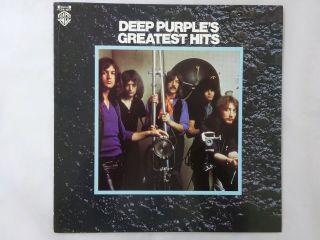 Deep Purple Greatest Hits Warner Bros Fcpa - 1017 Japan Vinyl Lp