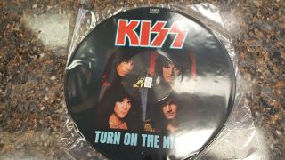 Kiss - Turn On The Night - Picture Disc Uk Pressed Uk Kissp 912
