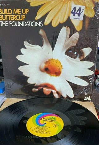The Foundations " Build Me Up Buttercup " Uni Records Lp 73043 Vinyl Ex,  W/shrink