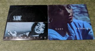 Sade ‎– Diamond Life,  Promise - Record Vinyl Lp Set Bundle