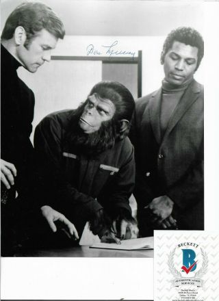 Don Murray Signed Photo Planet Of The Apes Bas Beckett Authenticated