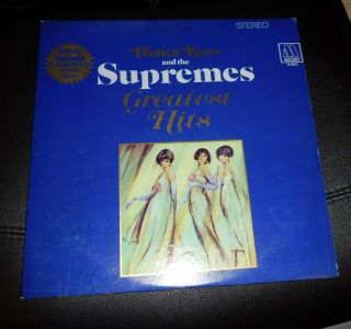 Diana Ross & The Supremes Greatest Hits 2 - Lp Motown Mary Wilson Foldout Poster