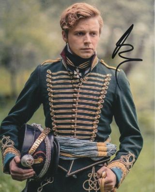 Jack Lowden Signed War And Peace As Nikolai Rostov 8x10 Pic