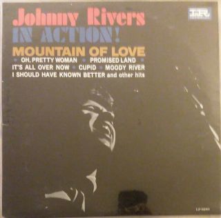 Johnny Rivers In Action Lp Mountain Of Love - Imperial Lp - 9280 Vinyl Fr/shp