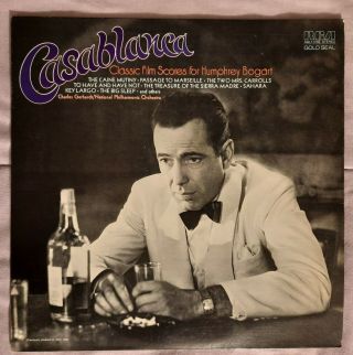 Casablanca,  Classic Film Scores For Bogart Movies Lp Record