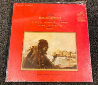 Verdi Rigoletto Solti Moffo Merrill Kraus Rca Stereo 2lp Box Set 1964